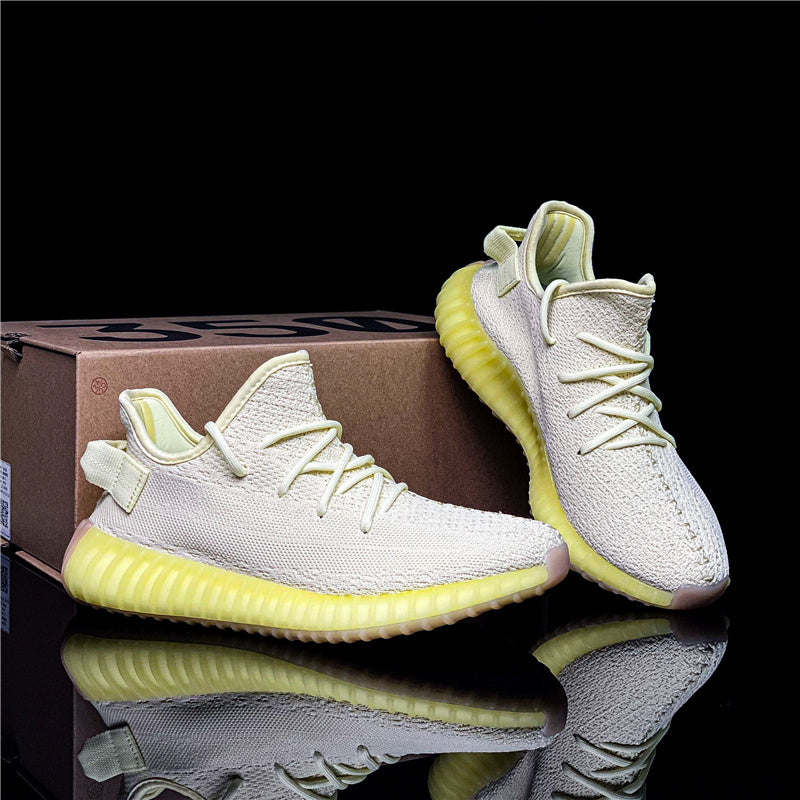 Yeezy Boost 350 V2 Lace Up Sneakers Shoes Casual
