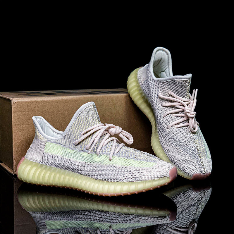 Yeezy Boost 350 V2 Lace Up Sneakers Shoes Casual
