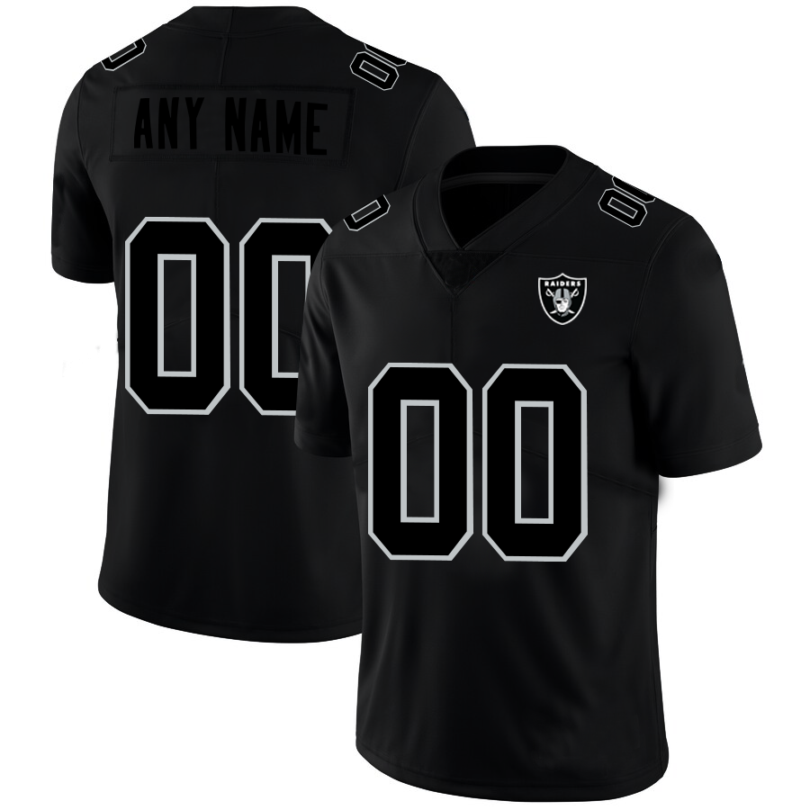 Custom LV.Raiders Football Jerseys Black American Stitched Name And Number Size S to 6XL Christmas Birthday Gift