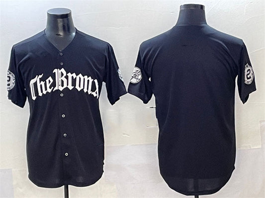 New York Yankees Blank Black 'Gothic Legacy Edition' Vapor Premier Limited Stitched Baseball Jersey